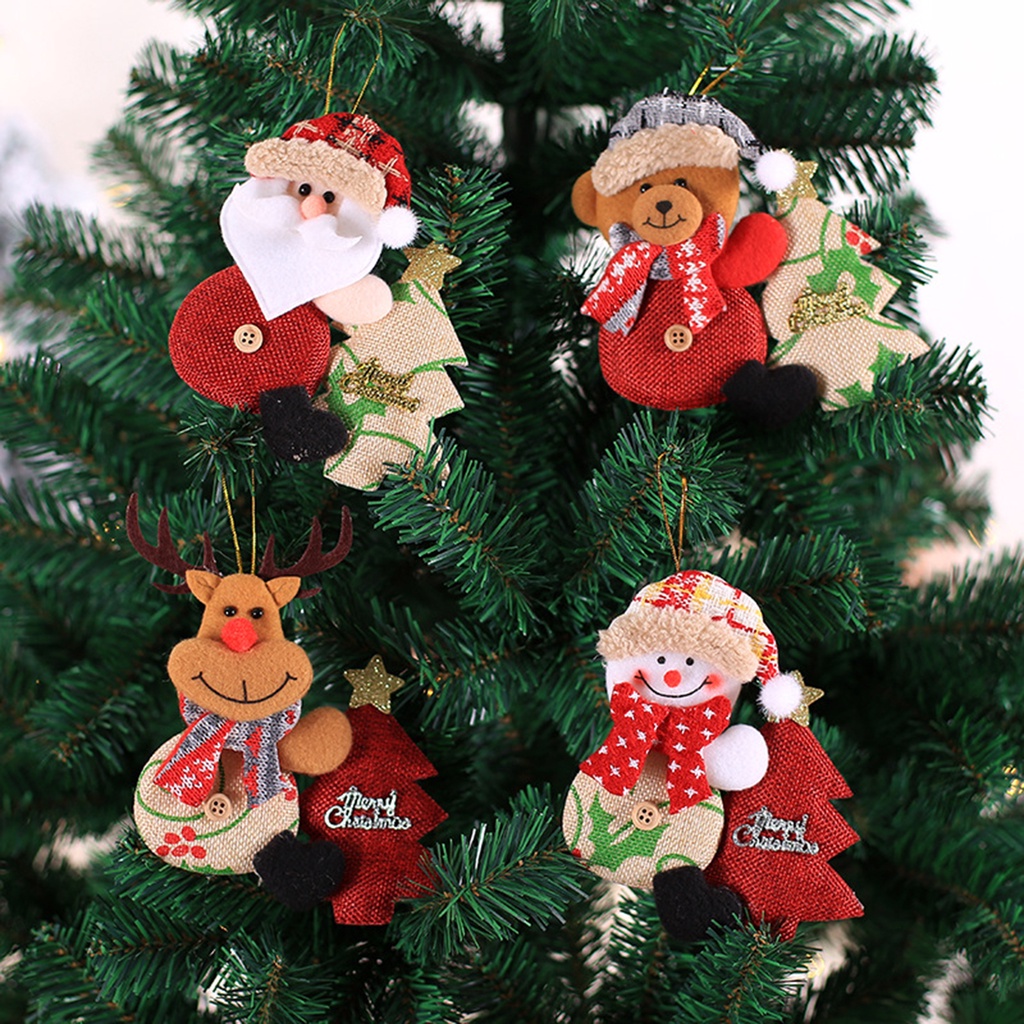 christmas-จี้ตุ๊กตาซานตาคลอส-สโนว์แมน-กวาง-คริสต์มาส-สําหรับแขวนตกแต่งบ้าน-ต้นคริสต์มาส