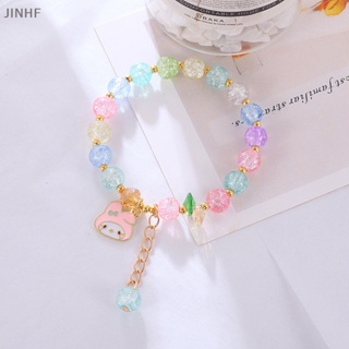 SANRIO [BestBuyshop] สร้อยข้อมือคริสตัล เครื่องประดับ สไตล์เกาหลี สําหรับแฟนสาว พร้อมส่ง