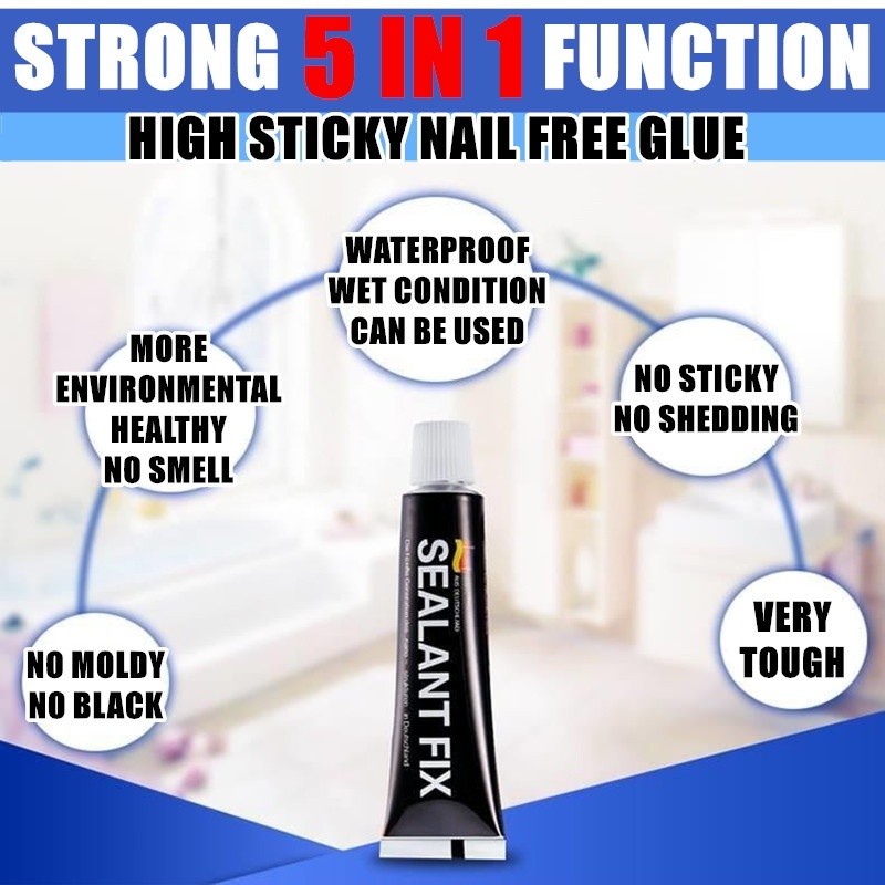 36g-silane-polymer-sealant-fix-กาวกาวเล็บโลหะฟรี-super-strong-กันน้ำกาวอเนกประสงค์ดอกไม้