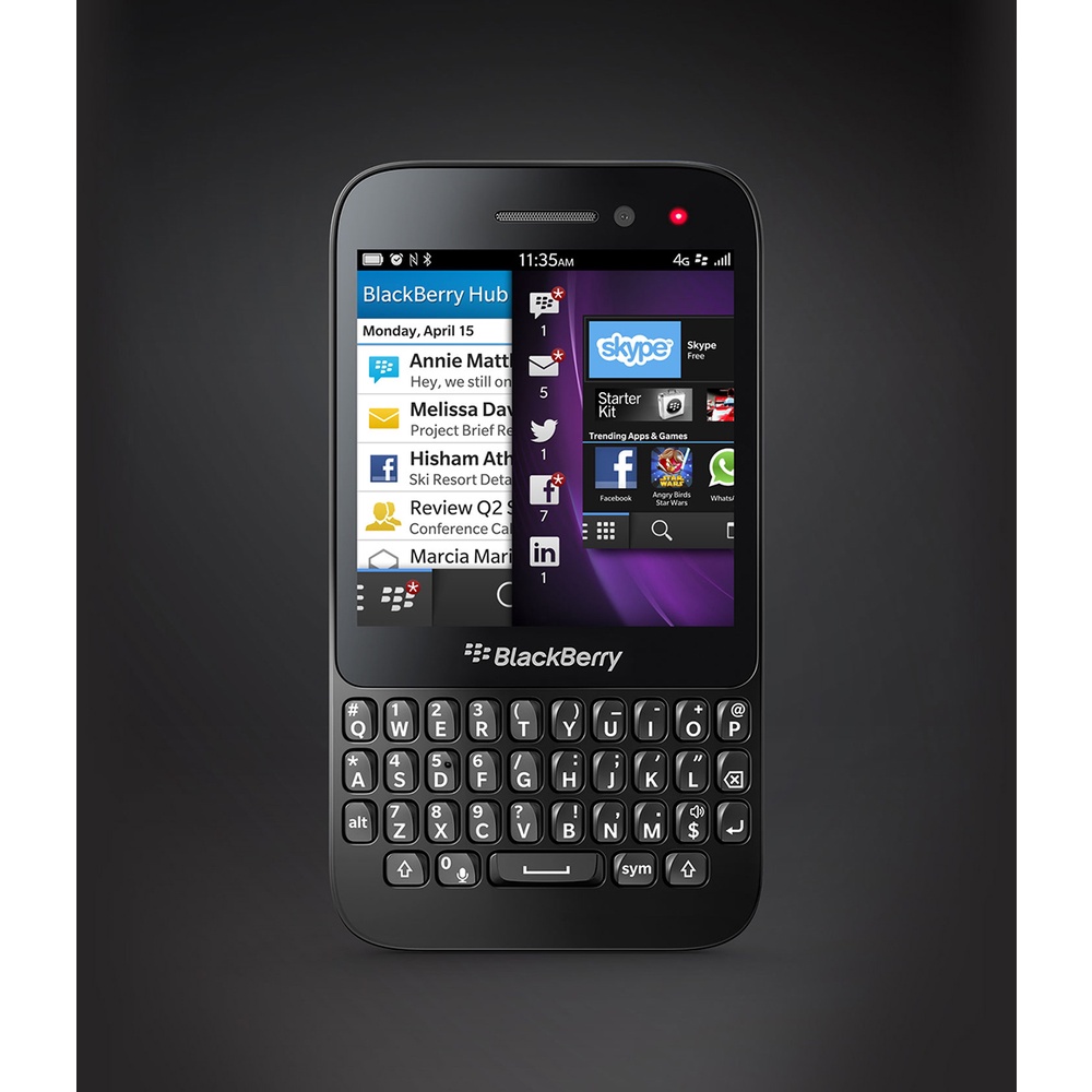 ของแท้ คีย์บอร์ดโทรศัพท์มือถือ Blackberry Q5 4G ปลดล็อกแล้ว 3.1 นิ้ว ...