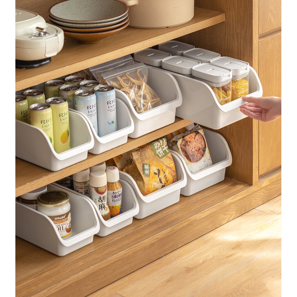 Omocha - Organize box กล่องจัดระเบียบ จัดระเบียบเครื่องปรุง เก็บผักใน ...