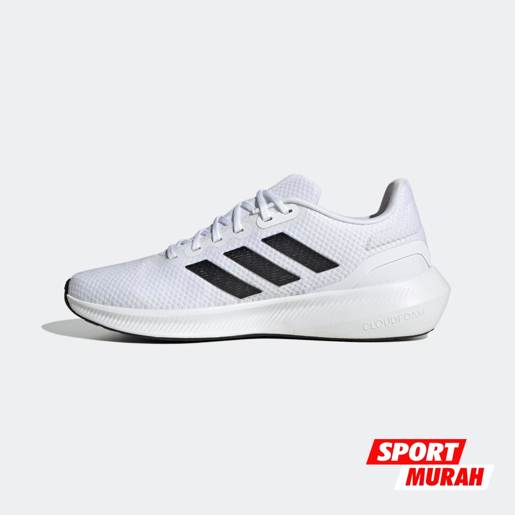 SEPATU RUNNING ADIDAS RUNFALCON 3.0 FTWWHT/CBLK/FTW HQ3789 สบาย ๆ ...