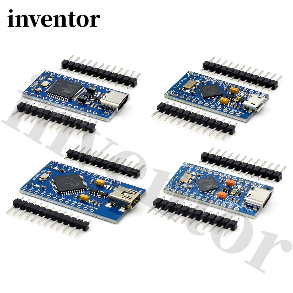 Micro โมดูลไมโคร USB Pro MINI TYPE-C สําหรับ arduino ATmega32U4 5V ...