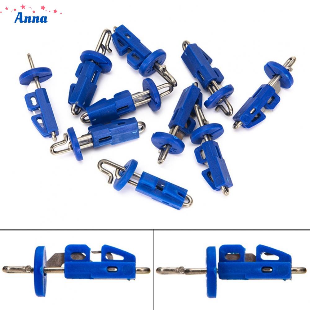 【Anna】Bait Clips 40*8mm ABS+Stainless Steel Breakaway Down Fishing ...