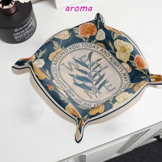 Aroma ถาดเก็บกุญแจ กันลื่น สไตล์บาร็อคย้อนยุค DIY