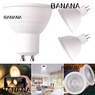 Banana1 หลอดไฟฮาโลเจน ฐาน Bi-Pin MR16 GU10 LED สีขาวอบอุ่น 5W 7W 9W ทนทาน 2023