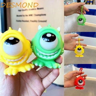 Desmond ตุ๊กตาตาโตบีบ ของเล่นคลายเครียด ตุ๊กตาการ์ตูน บีบตา พวงกุญแจที่น่าสนใจ Fidget ของเล่นประสาทสัมผัส ของเล่นเด็ก ตุ๊กตาหลอก