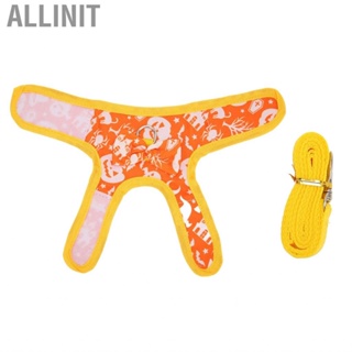 Allinit Rabbit Clothes Harness Leash Soft with Hook and Loop for Hamster
