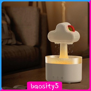 [Baosity5] เครื่องทําความชื้น ปิดอัตโนมัติ พร้อมไฟกลางคืน สําหรับตกแต่งโต๊ะ โรงแรม