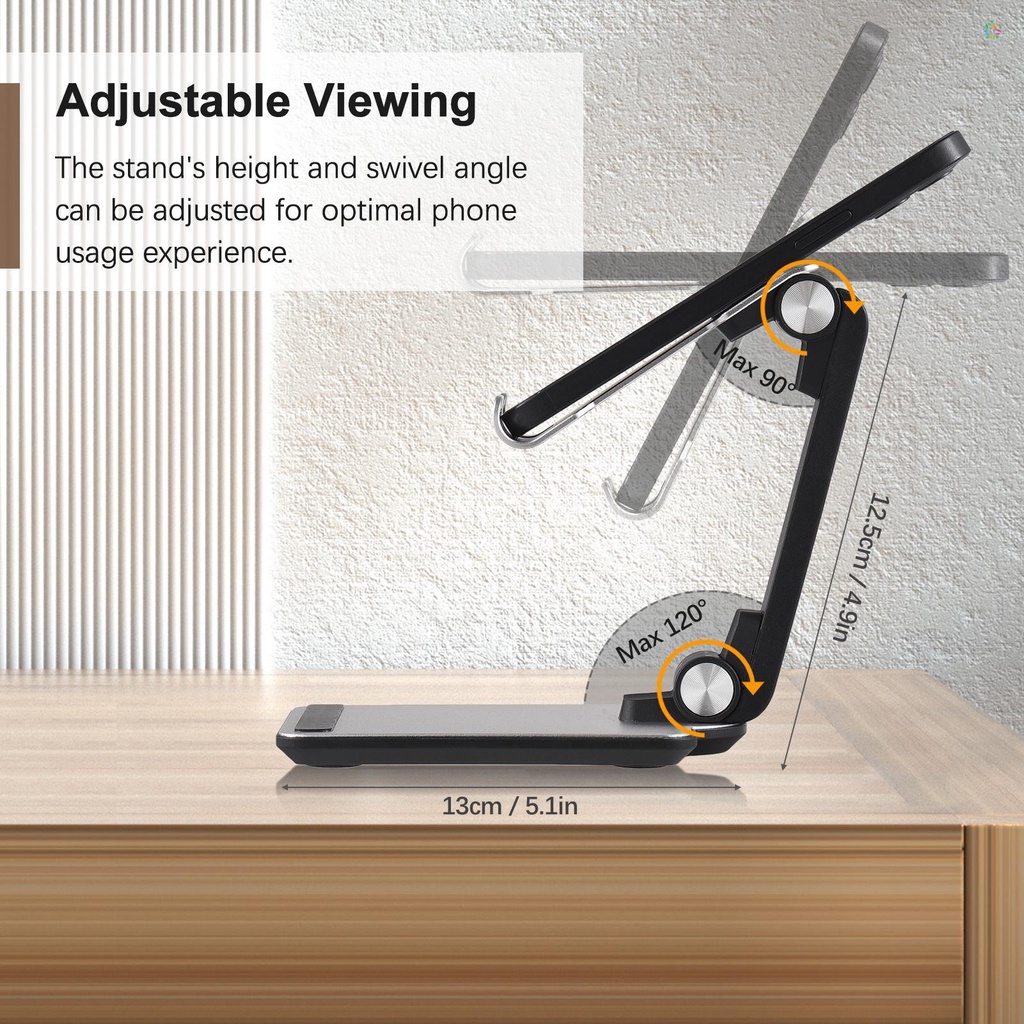 audioworld-ขาตั้งโทรศัพท์มือถือ-แบบพับได้-ปรับความสูงได้-สําหรับสมาร์ทโฟน-แท็บเล็ต