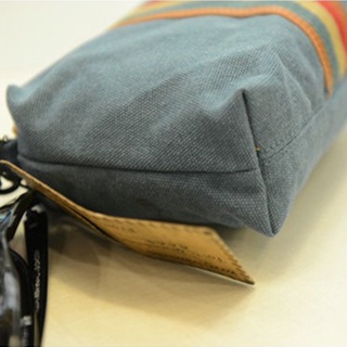กระเป๋าคลัทช์ ผ้าแคนวาส ขนาดเล็ก แบบพกพา สไตล์เกาหลี เหมาะกับใส่โทรศัพท์มือถือ สําหรับผู้ชาย และผู้หญิง ZBMT
