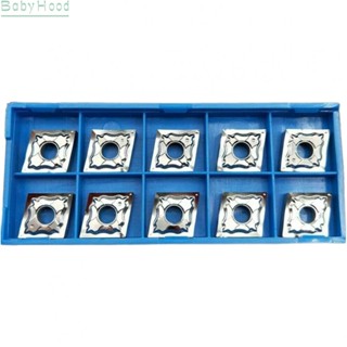 【Big Discounts】Efficient 10PCS CNMG120404HA H01 CNMG431HA Turning Insert for Aluminum Finishing#BBHOOD