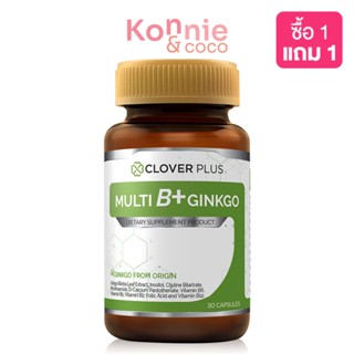 Clover Plus Multi B+ GINKGO 30 Capsules.