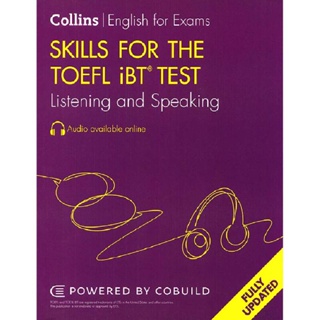 B2S หนังสือ SKILLS FOR THE TOEFL IBT TEST LISTENING AND SPEAKING2ED