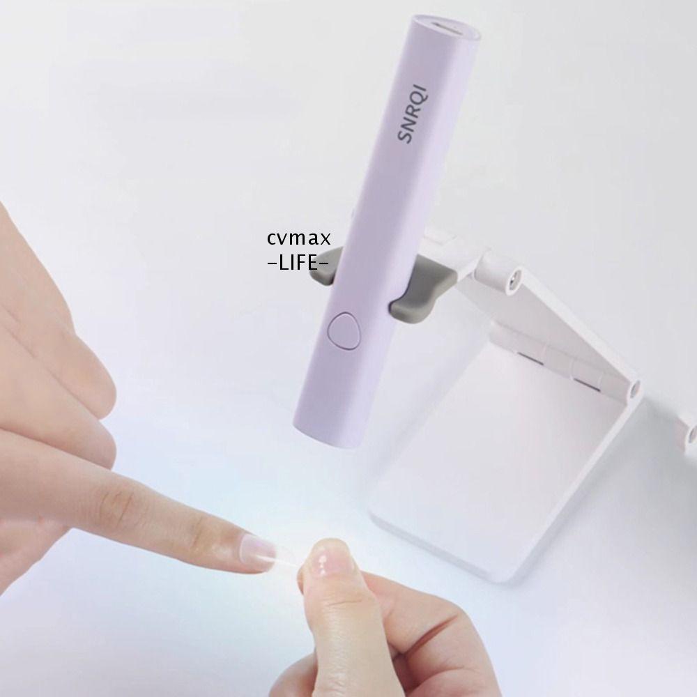 Cymx เครื่องเป่าเล็บพลาสติก แบบมือถือ โคมไฟเล็บ ขนาดเล็ก แห้งเร็ว สะดวก ...