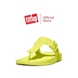 FITFLOP IQUSHION รองเท้าแตะผู้หญิง รุ่น GB3-A26 สี ELECTRIC YELLOW