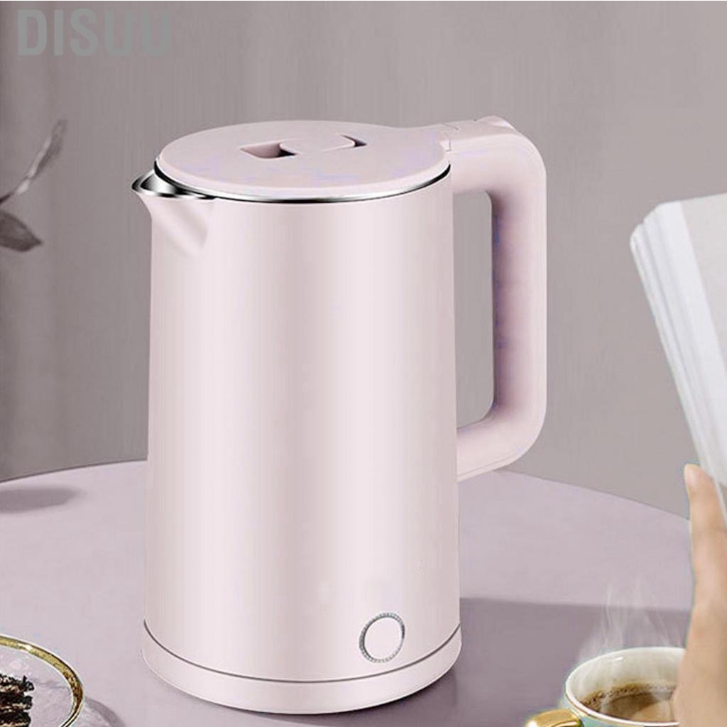 disuu-electric-kettle-double-layer-4-safety-protection-2-3l-water-boiler-stainless-steel-for-dorm