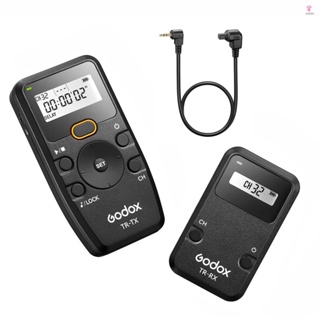 Godox Wireless Camera Shutter Remote with 6 Timer Settings and 32 Channels