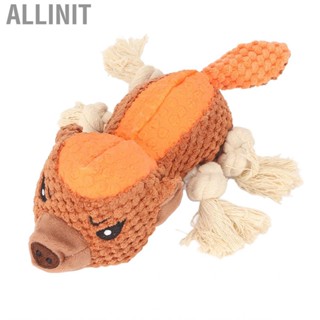 Allinit Squeaky Dog Chew Toy Interactive  Grinding  Boredom Pet  Toys for Indoor Outdoor N