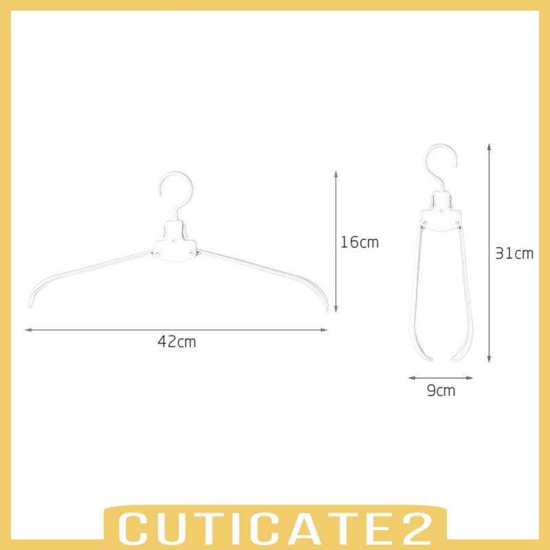 cuticate2-ไม้แขวนเสื้อ-พับได้-แบบพกพา-สําหรับตั้งแคมป์-ท่องเที่ยว-ทําธุรกิจ-ตากผ้า