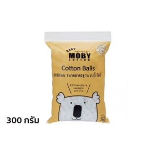 MOBY COTTON BALLS : โมบี้ สำลีก้อนมาตราฐาน x 1 ชิ้น abcmall