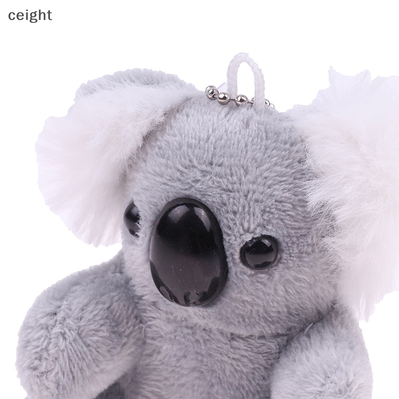 ceight-พวงกุญแจตุ๊กตาหมีโคอาล่า-สีเทา-ขนาด-8-ซม-ของขวัญ-ของเล่นสําหรับเด็ก