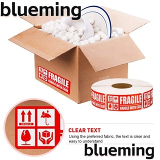 Blueming2 สติกเกอร์ฉลากเตือนบรรจุภัณฑ์ 1000 ชิ้น ต่อม้วน