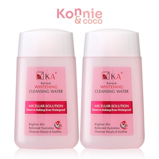 [แพ็คคู่] KA Refresh Cleansing Water Whitening [85ml x 2pcs] คลีนซิ่งน้ำสูตร  Whitening.