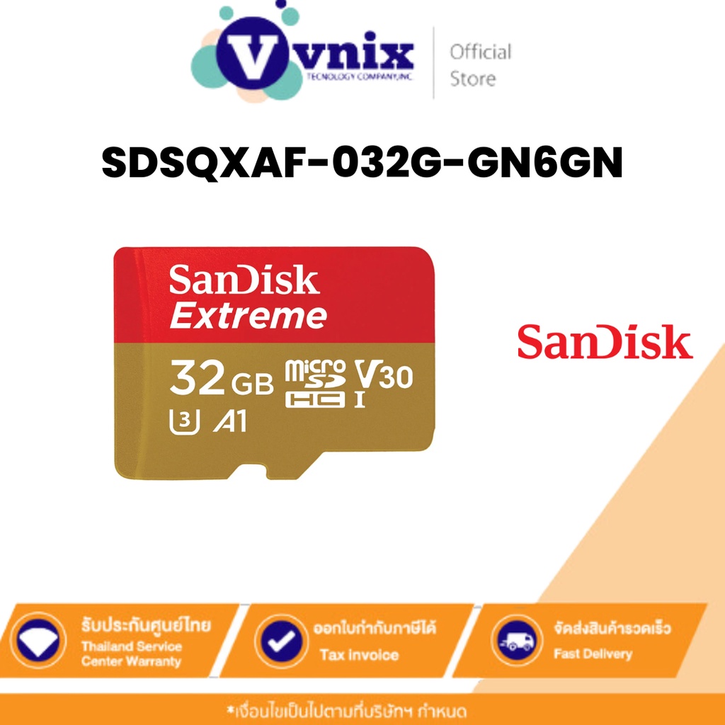 SanDisk Extreme Scheda MicroSD 32GB (UHS-I, V30, U3) Per Action Camera E 4K - Vecchio Modello Con Adattatore SD
