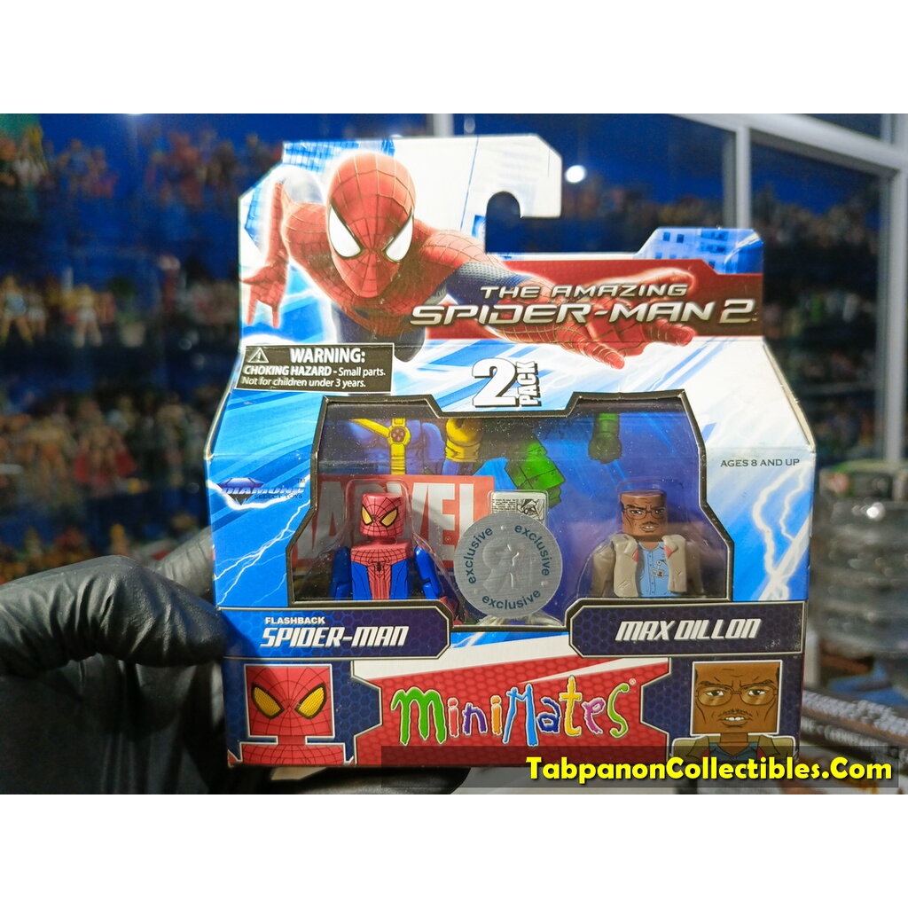Minimates Marvel Wave 56 The Amazing Spider-Man 2 Flashback Spider-Man ...