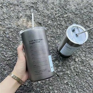 [ของขวัญฟรี] กระติกน้ำร้อน กาแฟถ้วยแก้วน้ำดื่มแข็ง