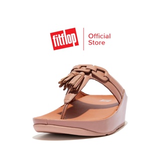 FITFLOP รองเท้าแตะแบบหูหนีบผู้หญิง FLITTA รุ่น FD5-137 สี Beige รองเท้าผู้หญิง