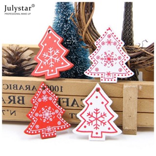 JULYSTAR ไม้สร้างสรรค์คริสต์มาสของขวัญเบาะตกแต่งบ้าน DIY คริสต์มาสอุปกรณ์เสริมแขวนเครื่องประดับ