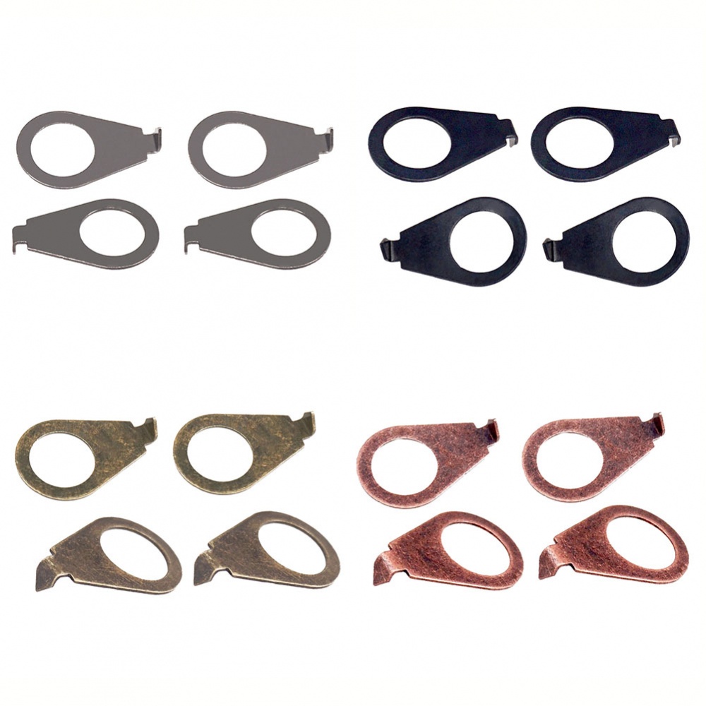 New Arrival4 Pcs Guitar Knob Pointer Plate Knob Position Indicator For