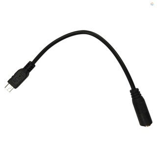 {Fsth} Mini USB to 3.5mm Mic Microphone Adapter Cable Cord for Gopro HD  1 2 3 3+ 4 Camera