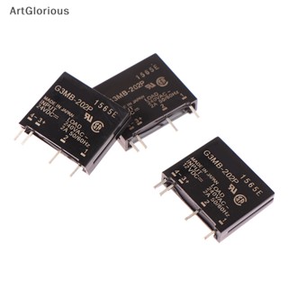 Art โมดูลรีเลย์ตัวต้านทานโซลิดสเตท 5V 12V 24V DC-AC G3MB-202P-5VDC PCB SSR AC 240V 2A 1 ชิ้น