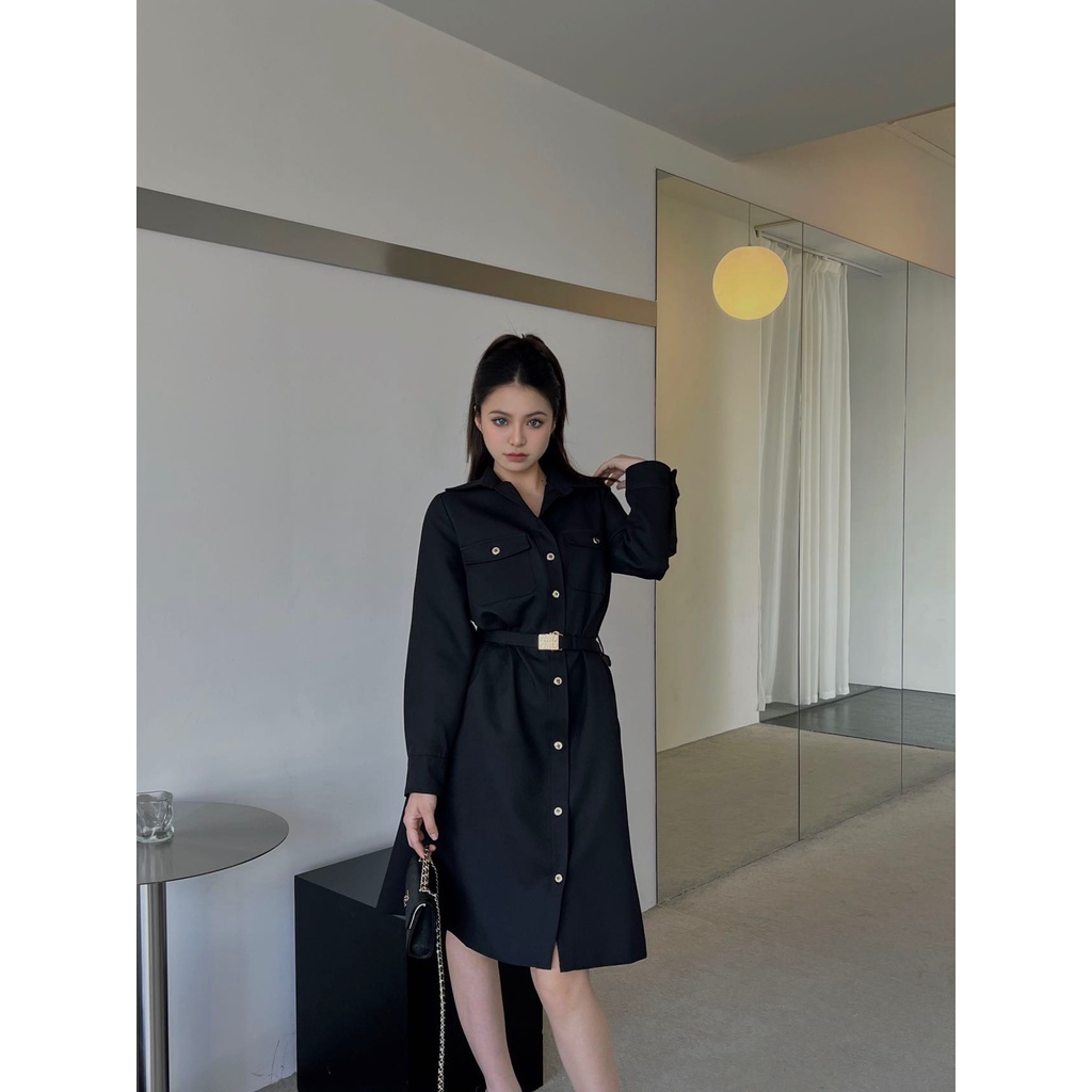 wze8-pra-a-23-autumn-and-winter-new-long-sleeved-long-shirt-style-belt-long-sleeved-shirt-dress-womens-fashionable-lapel-dress