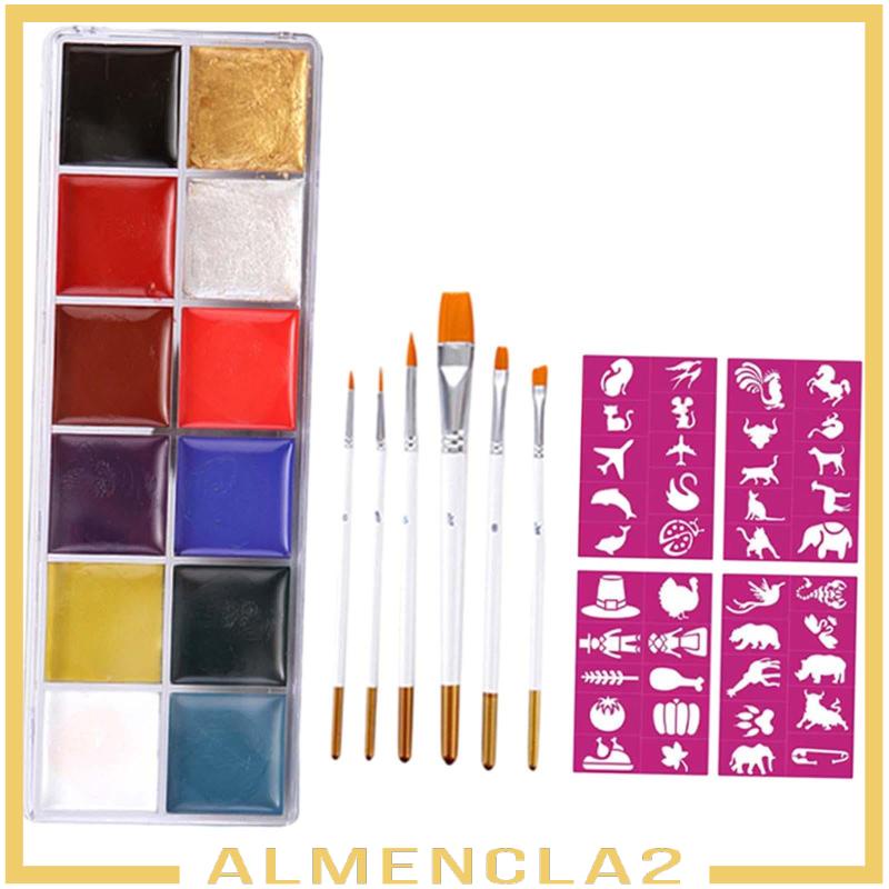 almencla2-ชุดพาเลตต์สีเพ้นท์ร่างกาย-สําหรับแต่งหน้า-เวที-เทศกาล