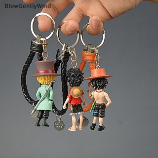 Blowgentlywind พวงกุญแจ ลายการ์ตูนอนิเมะ One piece Luffy Nami Chopper 1 ชิ้น