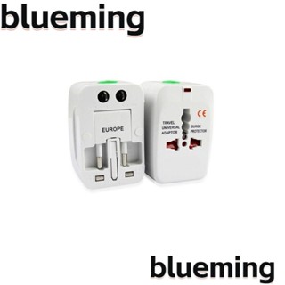 Blueming2 ปลั๊กแปลงไฟ ทองแดง แบบพกพา US EU &amp; UK ABS