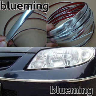Blueming2 สติกเกอร์โครเมี่ยม มีกาวในตัว สําหรับตกแต่งรถยนต์