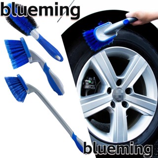 Blueming2 แปรงล้างยางรถยนต์ แบบพกพา อุปกรณ์เสริมความงาม สําหรับรถจักรยานยนต์