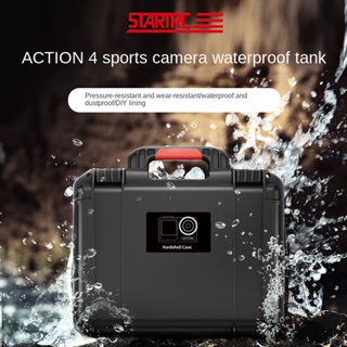 Startrc กล่องเก็บกล้องกีฬา กันน้ํา กันระเบิด สําหรับ DJI Action 4