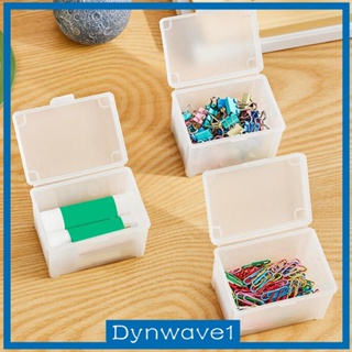 [Dynwave1] กล่องเคส PP ขนาดเล็ก สําหรับจัดเก็บเครื่องประดับ 2 ชิ้น