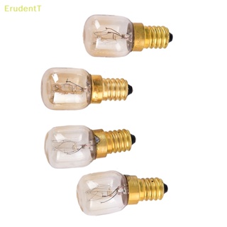 [ErudentT] หลอดไฟ E14 15W 25W 220-230V ทนความร้อน สีขาว สําหรับเตาอบ 1 ชิ้น [ใหม่]