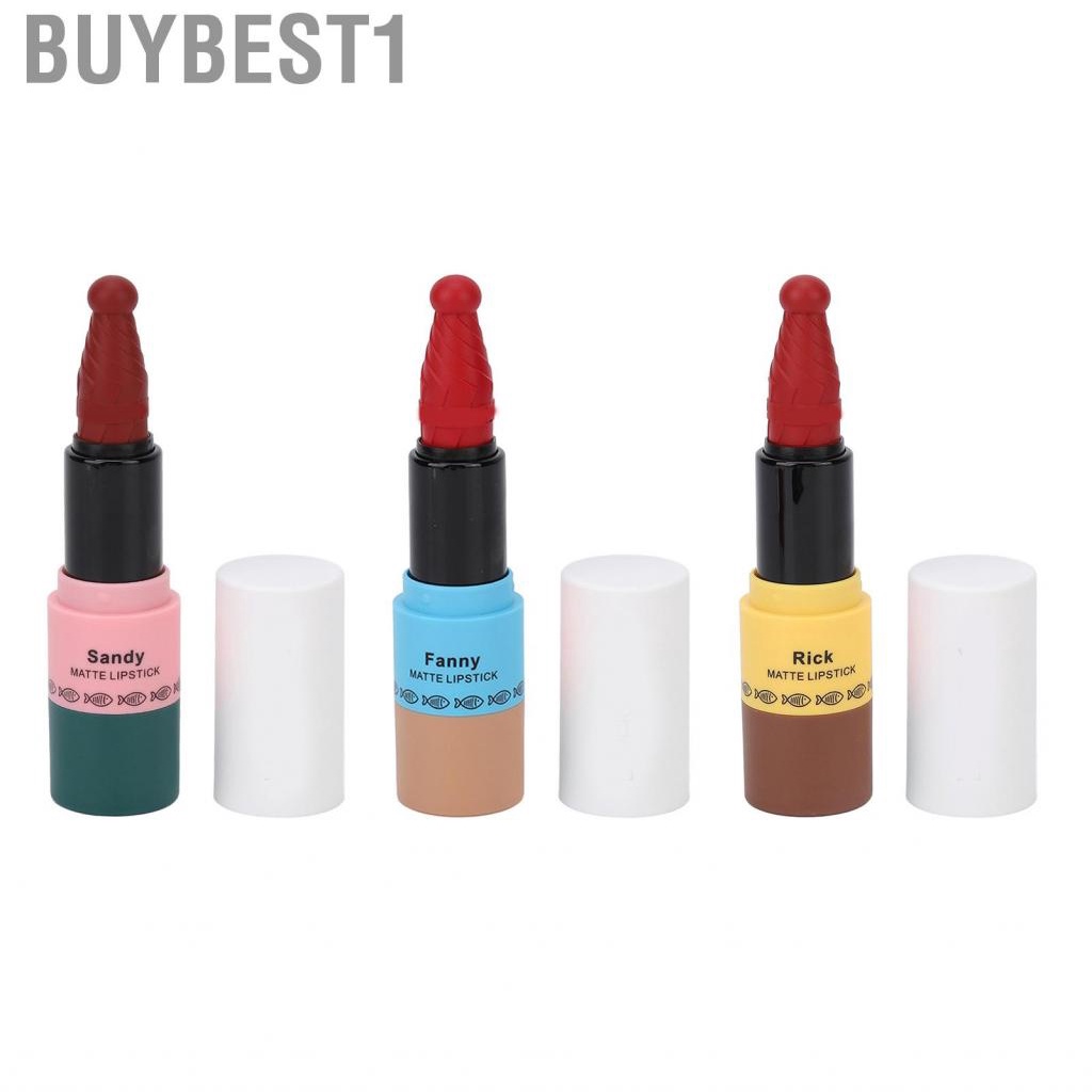 buybest1-matte-lipstick-smooth-lip-full-coverage-long-lasting-easy-apply-women-for-girls-makeup