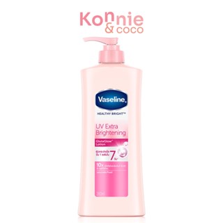 Vaseline Healthy Bright UV Extra Brightening Lotion 320ml วาสลีน โลชั่นเพื่อผิวกระจ่างใส.