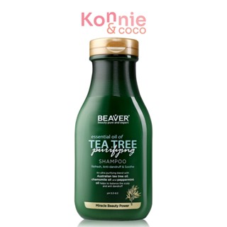 Beaver Tea Tree Purifying Shampoo 350ml.