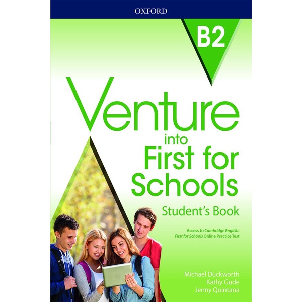 bundanjai-หนังสือเรียนภาษาอังกฤษ-oxford-venture-into-first-for-schools-b2-students-book-pack-p