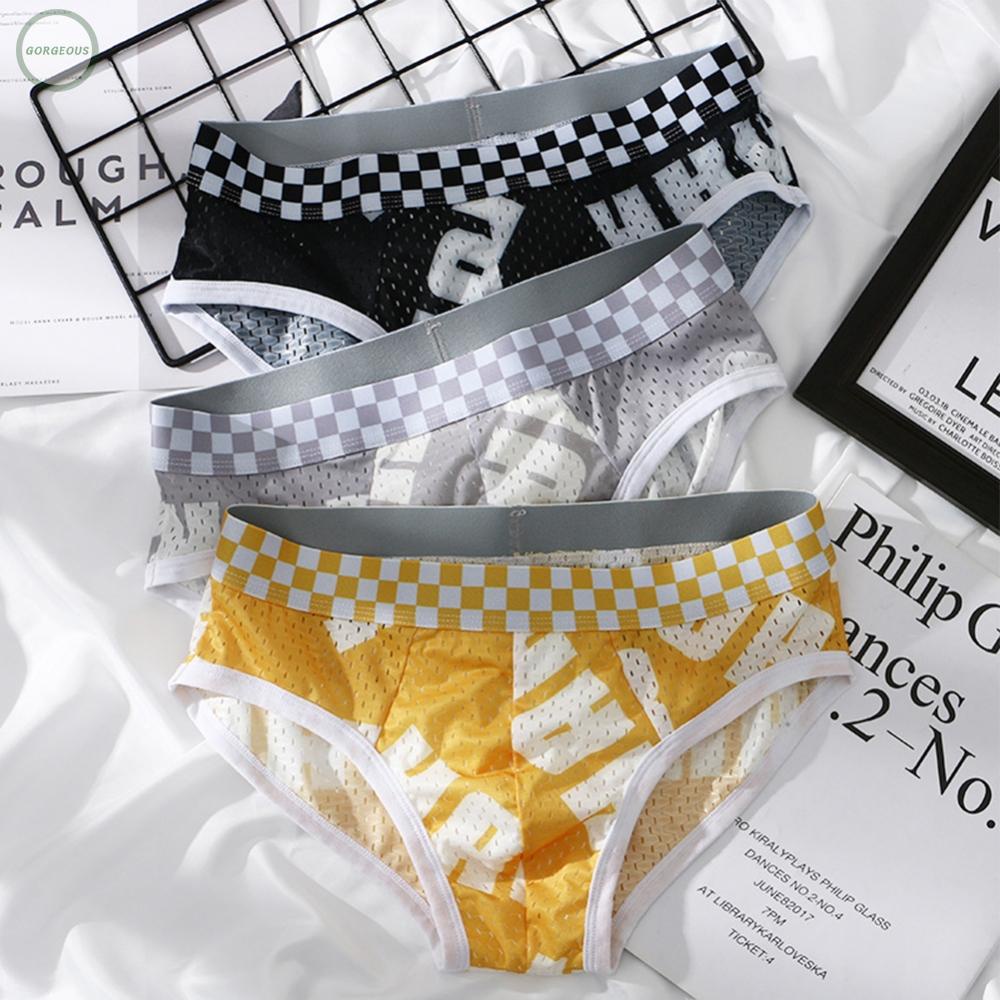 Men's Low Rise Briefs Underpants with Bulge Pouch